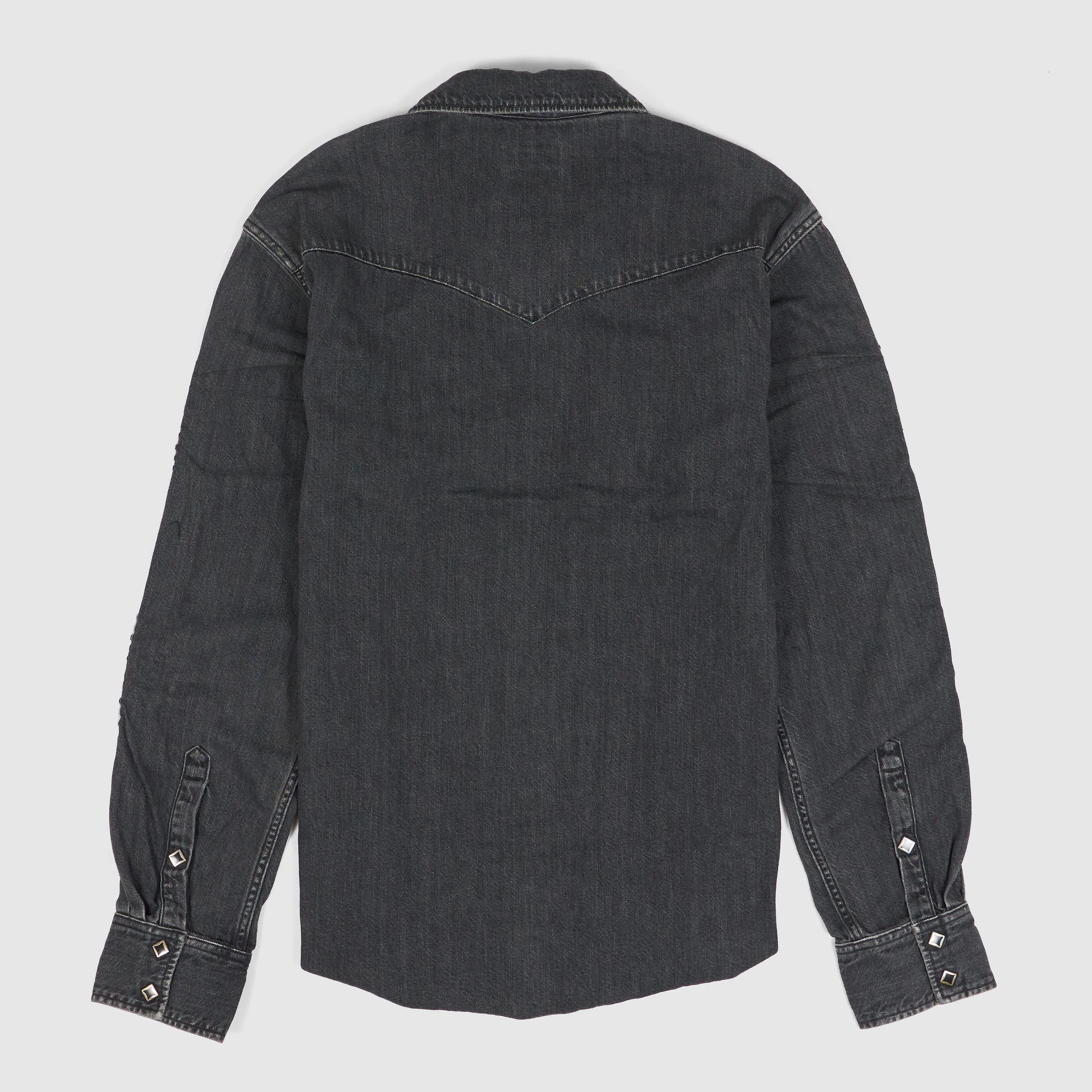 Kapital Kountry Western Shirt Black Denim 8oz. (Studs Remake)