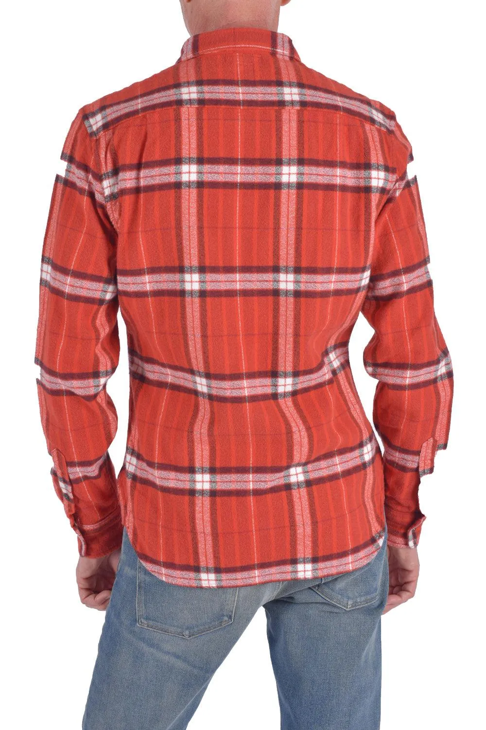 KATO "The Ripper" Organic Cotton Vintage Plaid Brushed - Red