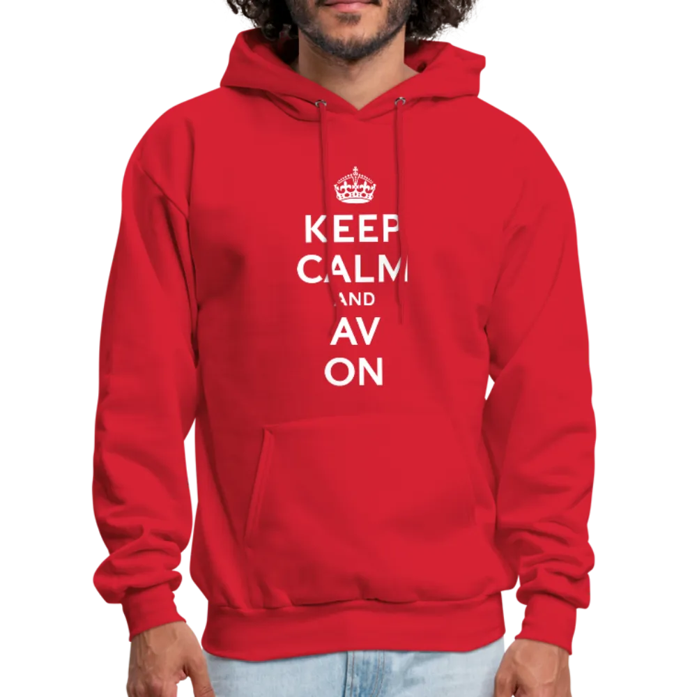 Keep Calm And AV On Hoodie (EXCLUSIVE)