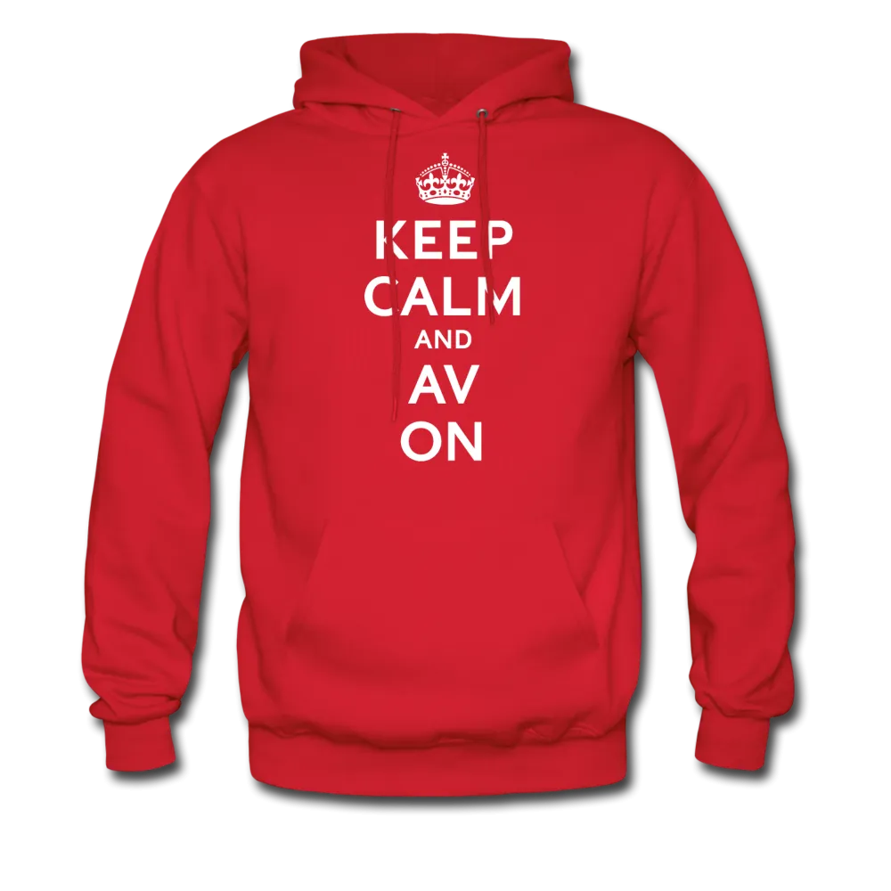 Keep Calm And AV On Hoodie (EXCLUSIVE)