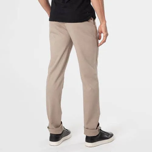 Khaki comfort chino pants