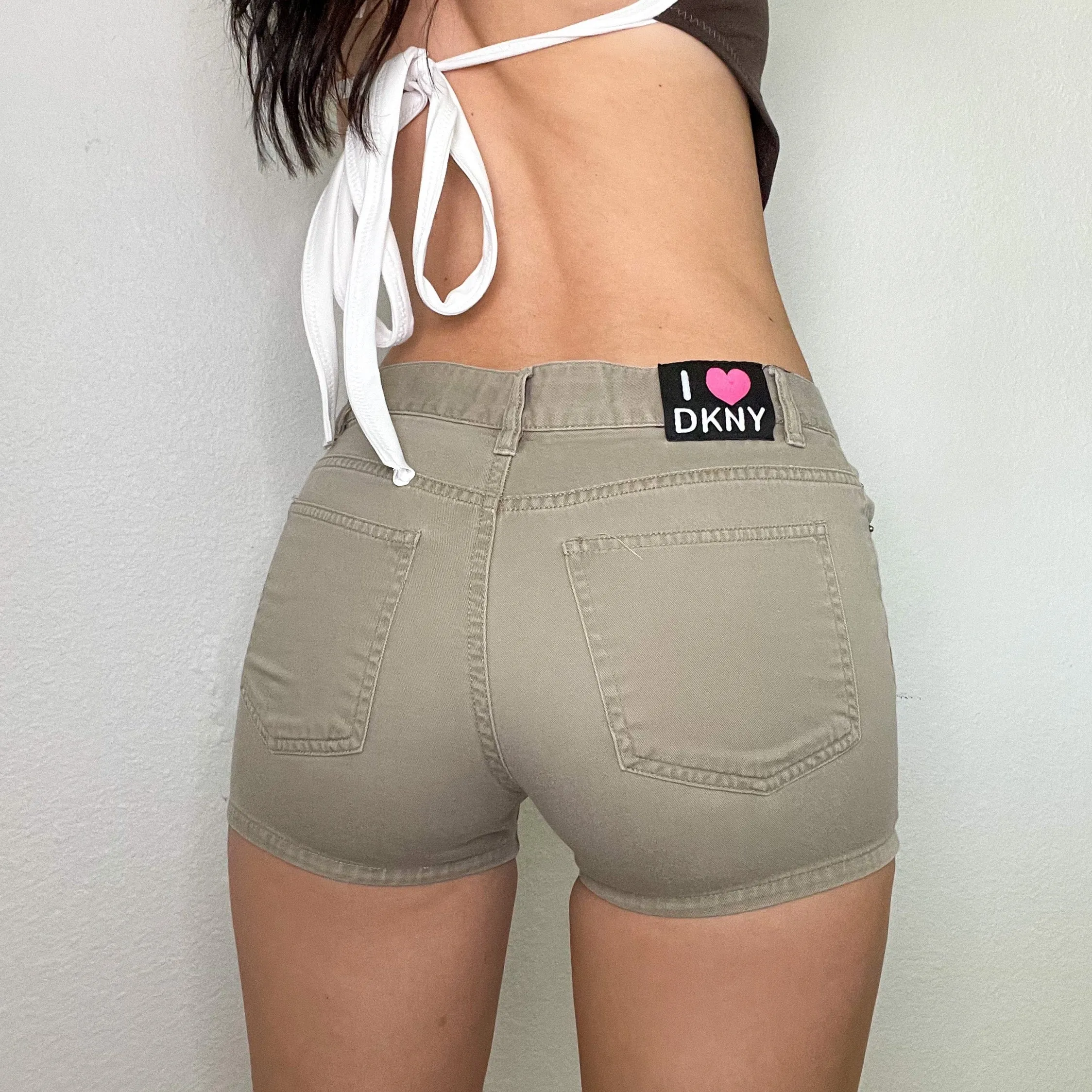 Khaki DKNY Shorts