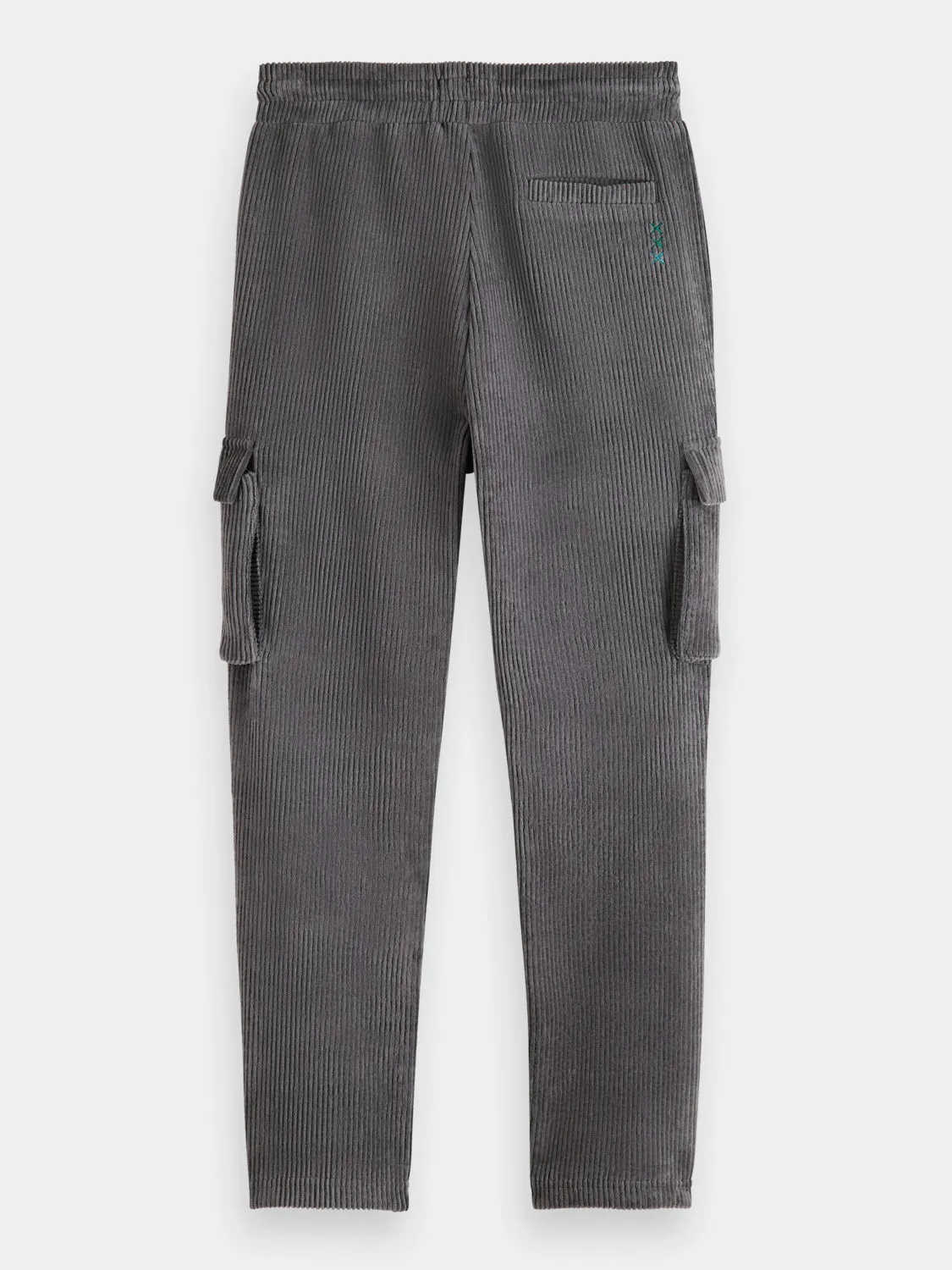Kids - Corduroy cargo sweatpants
