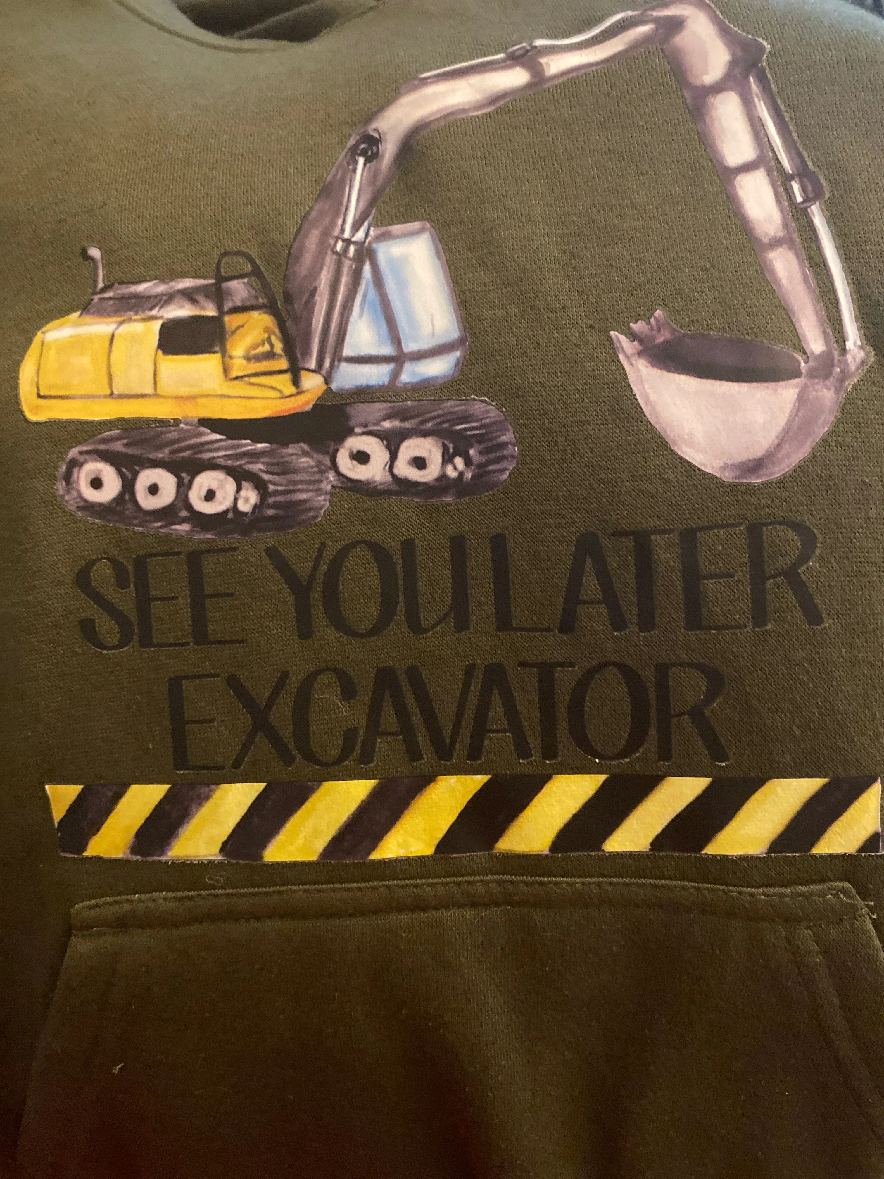 Kids  Cow & Diggers hoodies mix designs mixed sizes reduced
