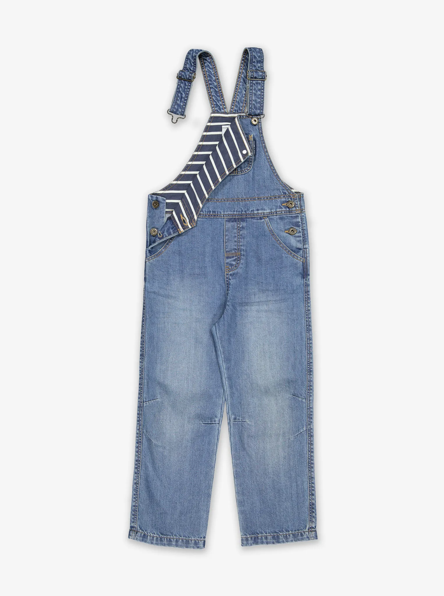 Kids Denim Dungarees