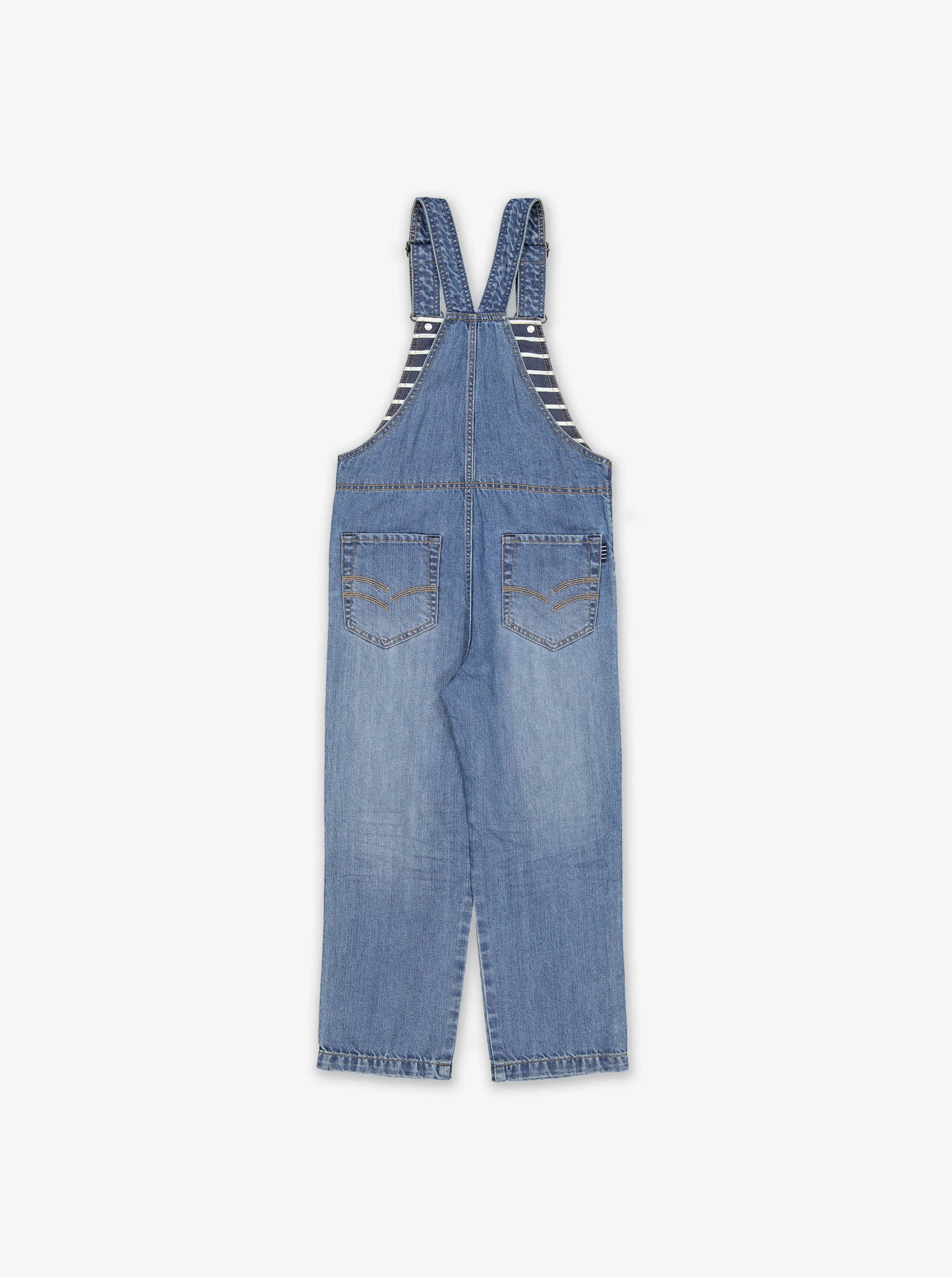 Kids Denim Dungarees
