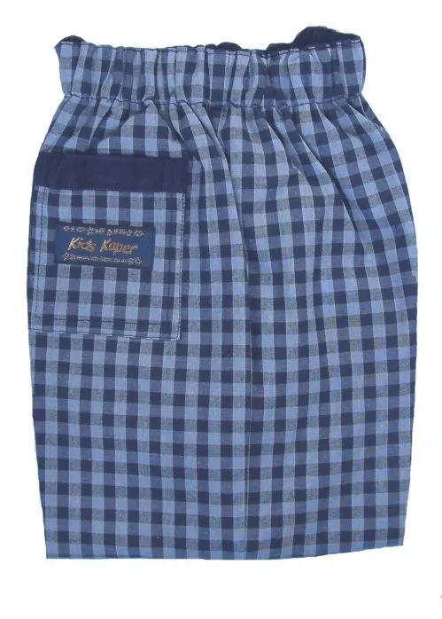 Kids Kaper boys trousers - blue check