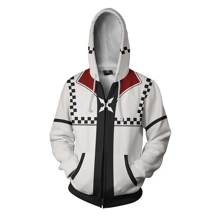 Kingdom Hearts Hoodies Roxsa Zip Up Hoodie