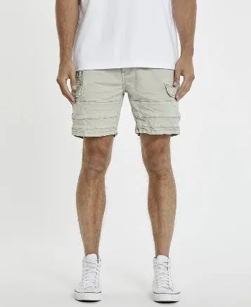 Kiss Chacey Michigan Cargo Shorts - Willow Grey