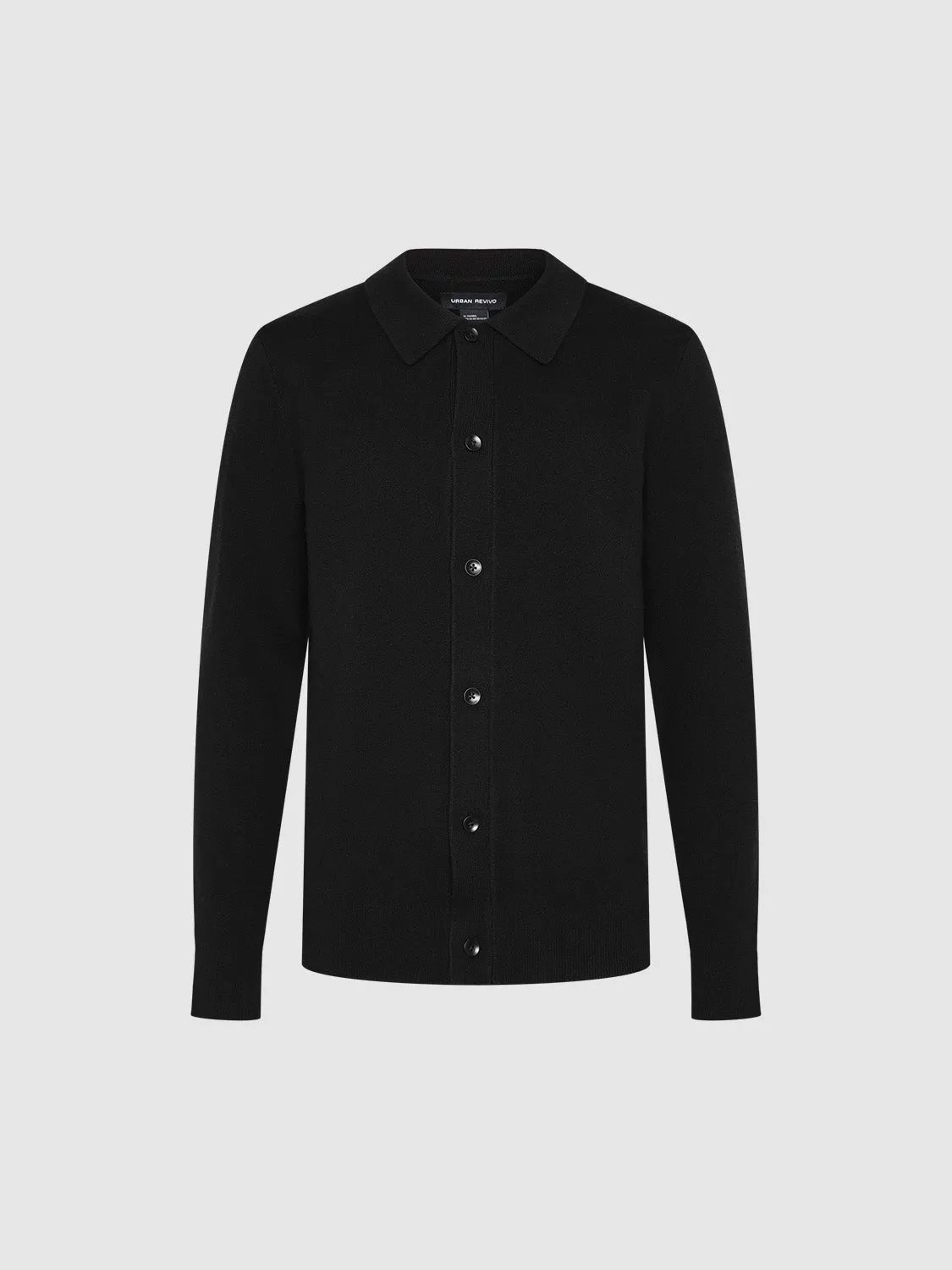 Knitted Button Up T-Shirts