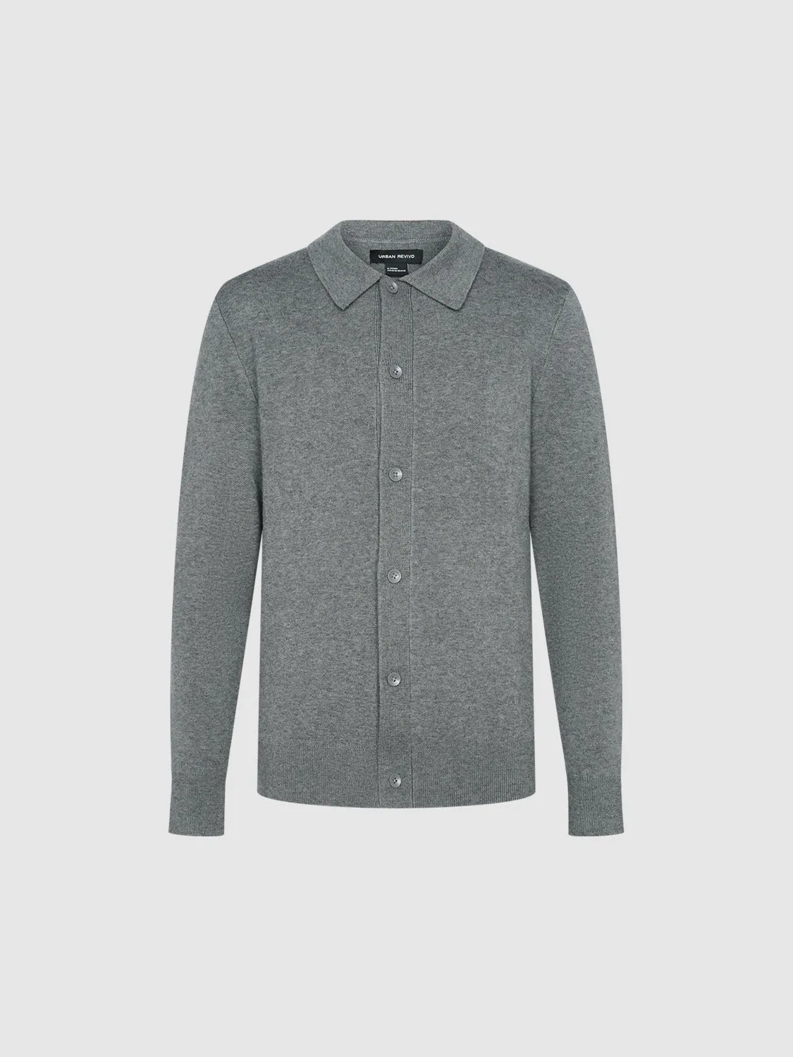 Knitted Button Up T-Shirts