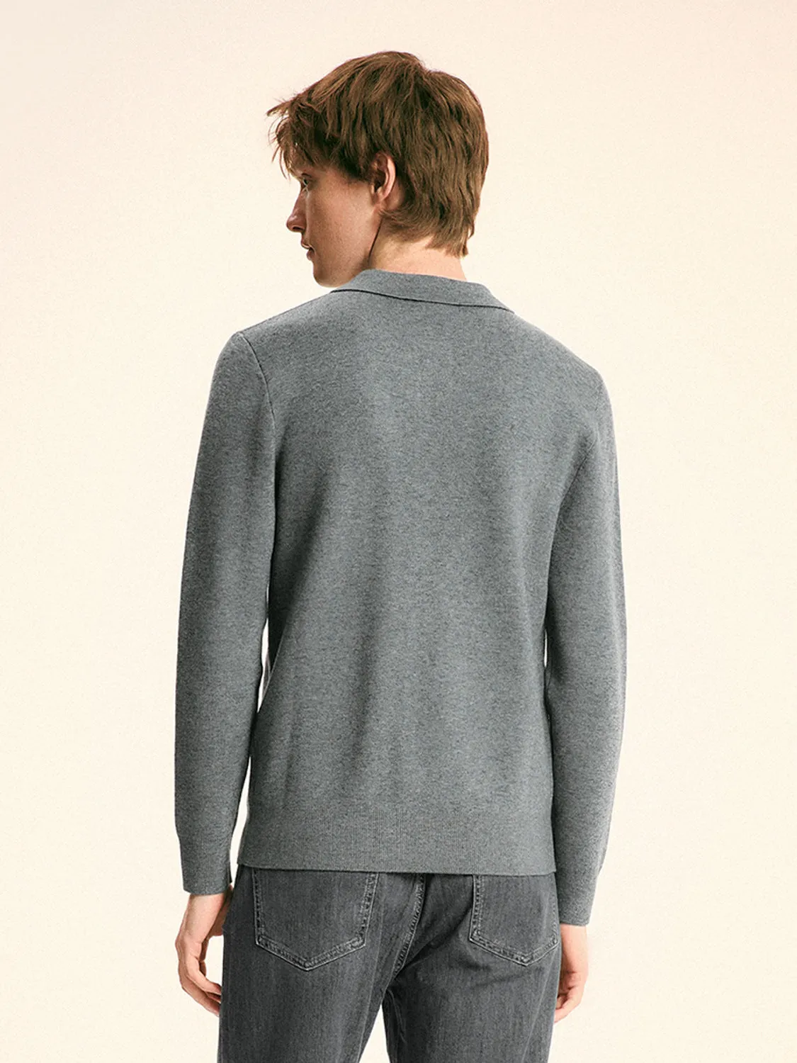 Knitted Button Up T-Shirts