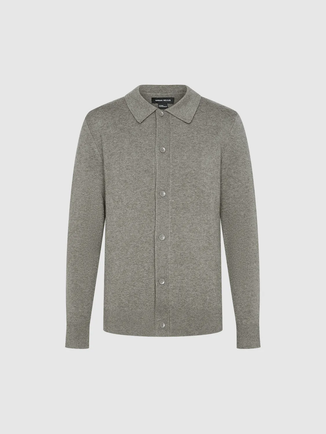 Knitted Button Up T-Shirts