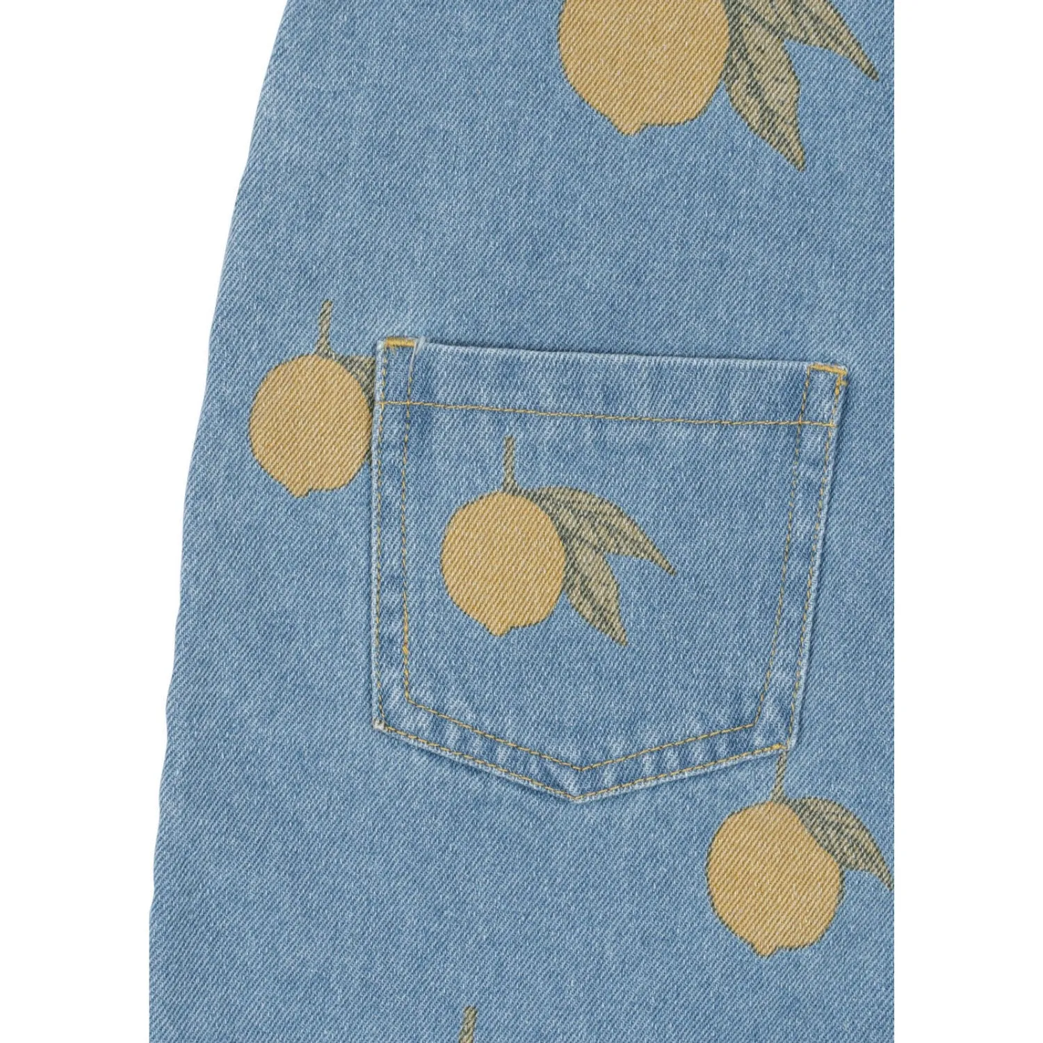 Konges Sløjd Lemon Denim Magot Overalls Gots