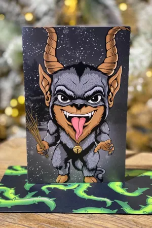 Krampus Christmas Card