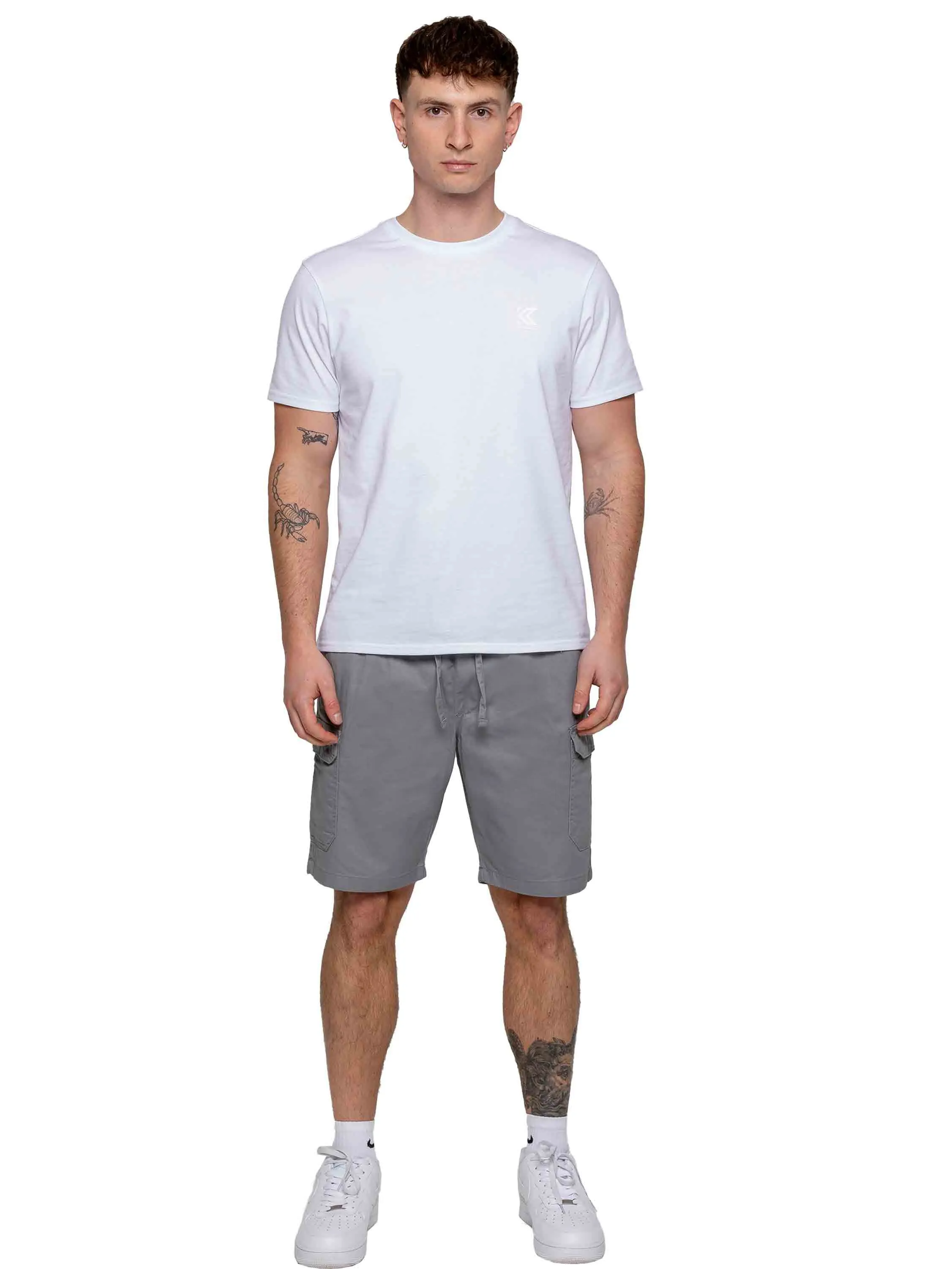 Kruze | Mens Cargo Chino Shorts