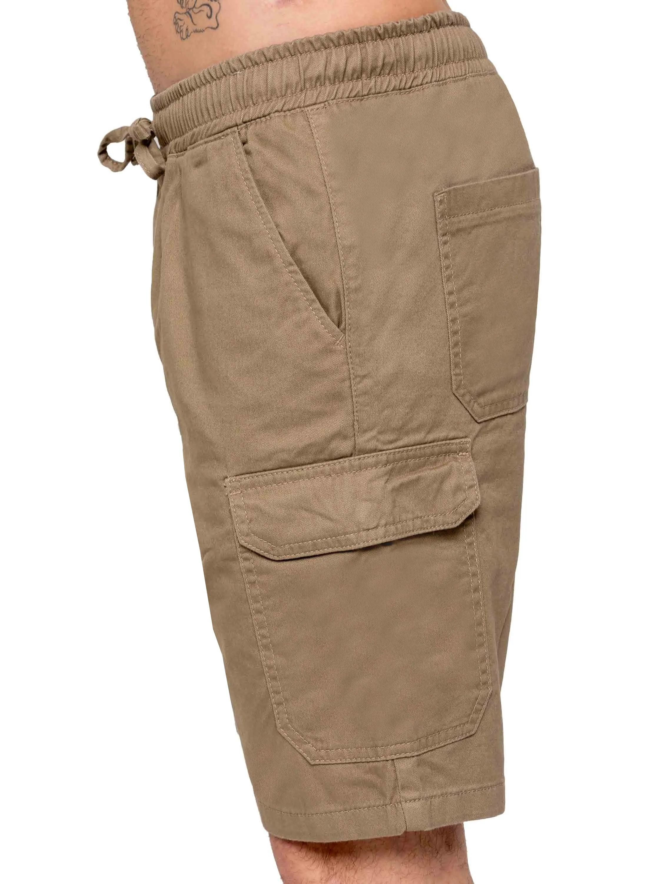 Kruze | Mens Cargo Chino Shorts