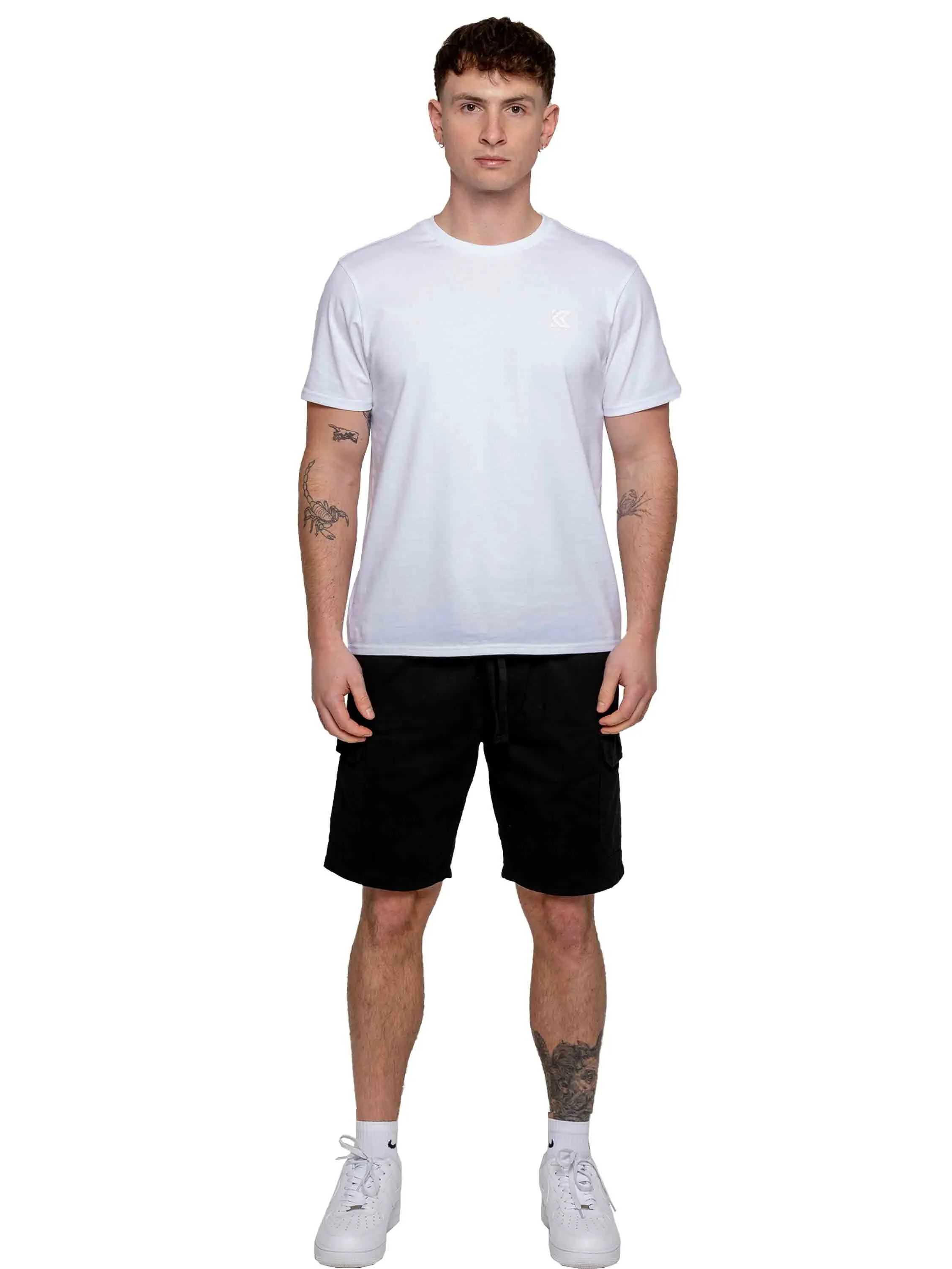 Kruze | Mens Cargo Chino Shorts