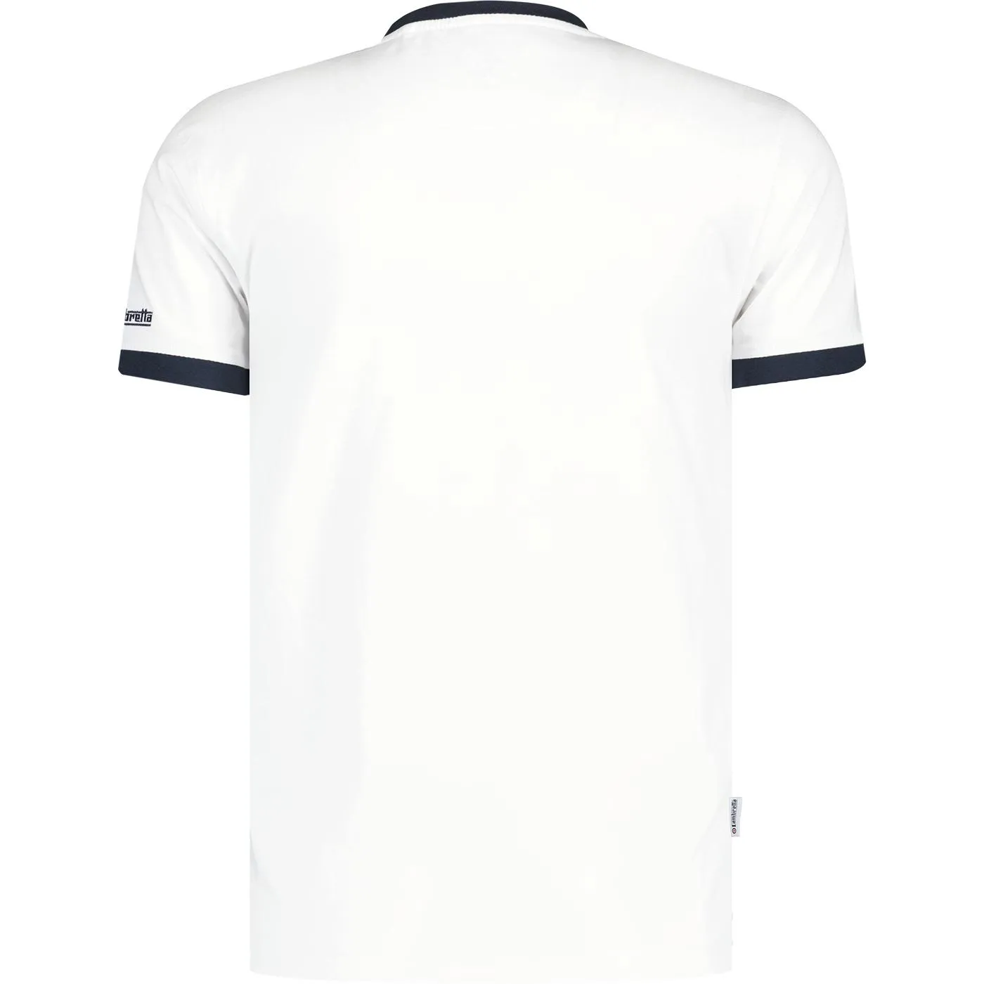 Lambretta Logo Ringer Tee White - 198