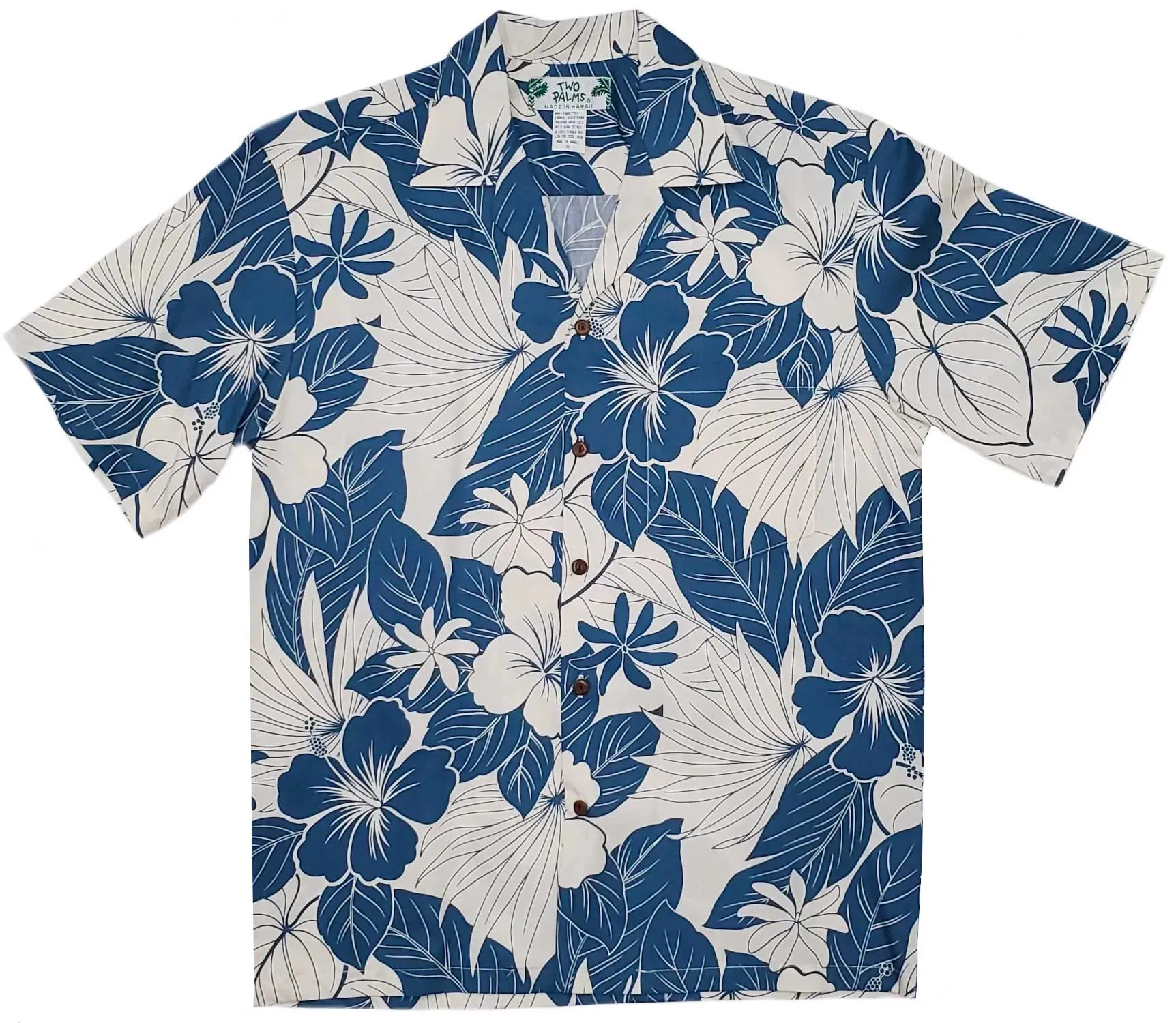 Lanai Blue Hawaiian Shirt