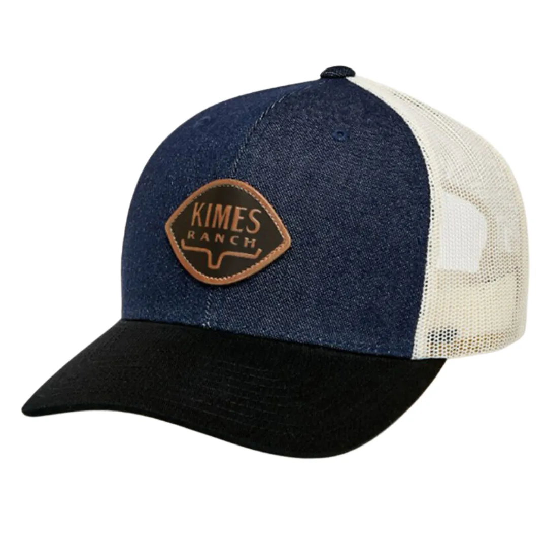 Lark Denim Trucker Cap by Kimes Ranch S22-122004