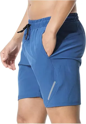 Lastesso Mens Shorts Athletic Workout Running Shorts Casual Drawstring Shorts with Pockets Comfy Training Running Jogger
