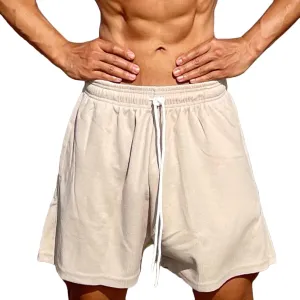 Lastesso Running Shorts Men Loose-Fit Drawstring Lounge Workout Shorts Workout Basketball Shorts Training Running Jogger