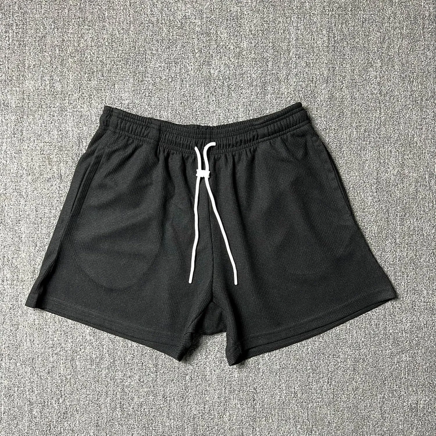 Lastesso Running Shorts Men Loose-Fit Drawstring Lounge Workout Shorts Workout Basketball Shorts Training Running Jogger