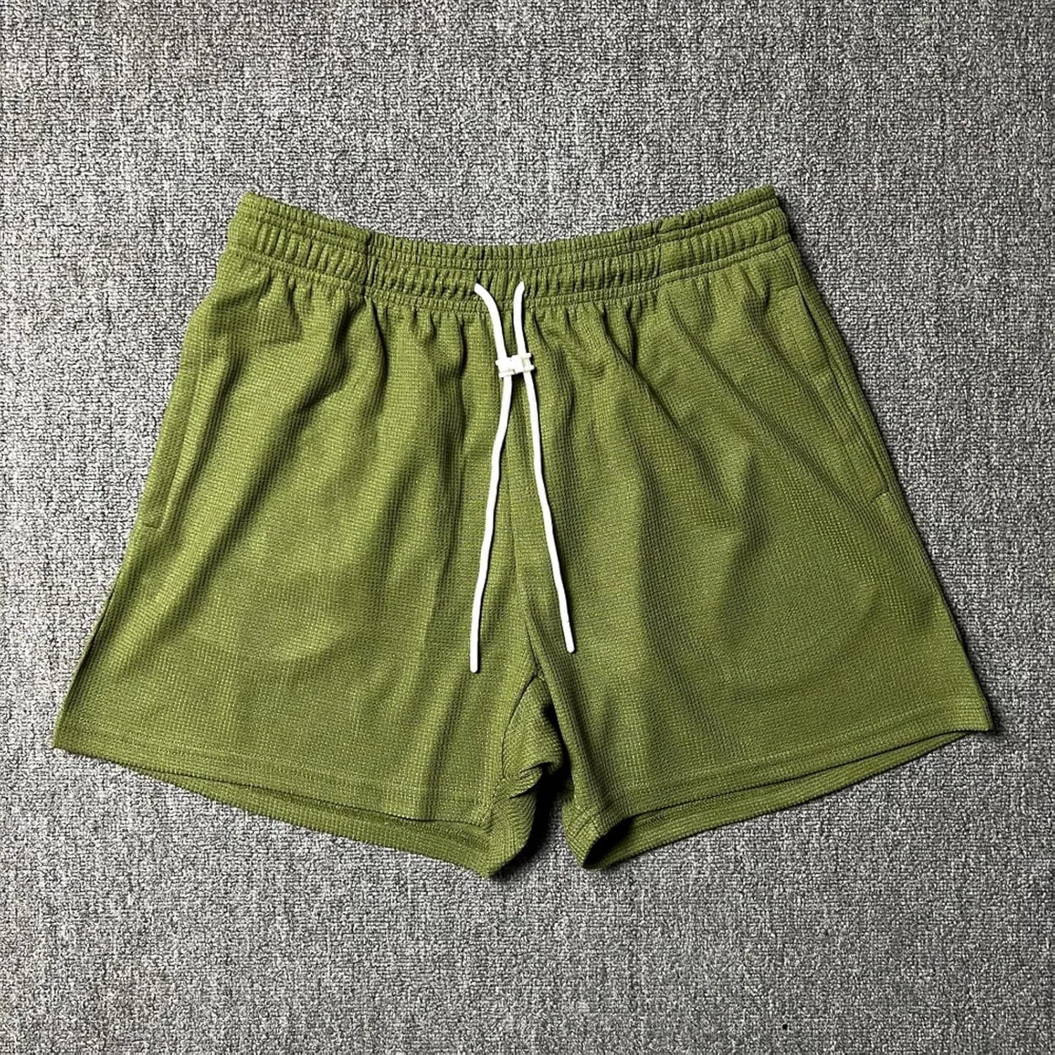 Lastesso Running Shorts Men Loose-Fit Drawstring Lounge Workout Shorts Workout Basketball Shorts Training Running Jogger