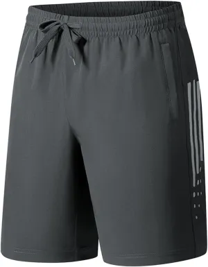 Lastesso Workout Shorts Men Quick Dry Lightweight Running Shorts with Pockets Cozy Outdoor Sports Athletic Running Shorts