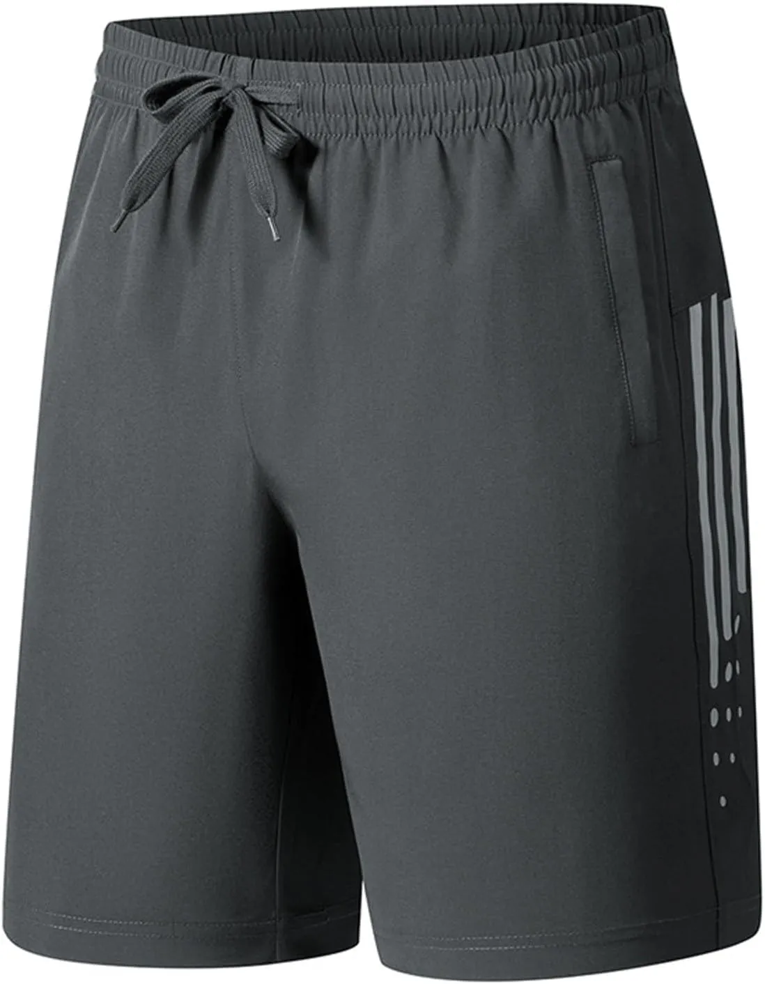 Lastesso Workout Shorts Men Quick Dry Lightweight Running Shorts with Pockets Cozy Outdoor Sports Athletic Running Shorts