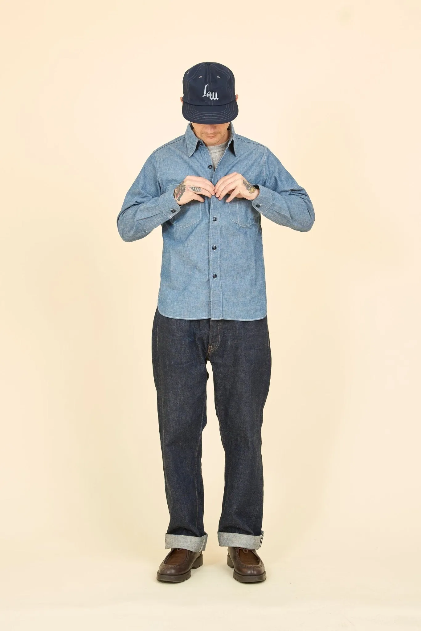 Lawford Lot.312 Work Chambray Shirt