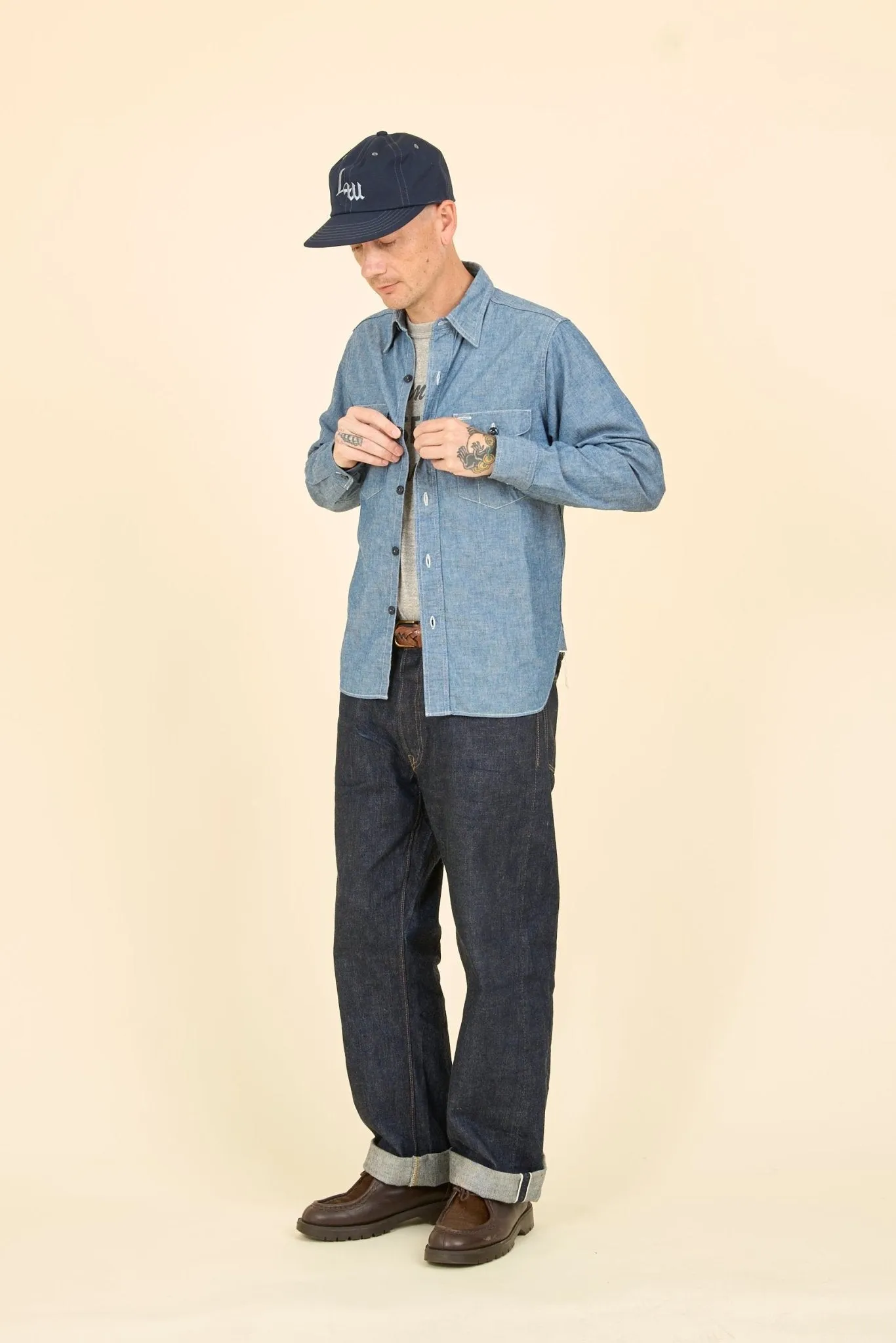 Lawford Lot.312 Work Chambray Shirt