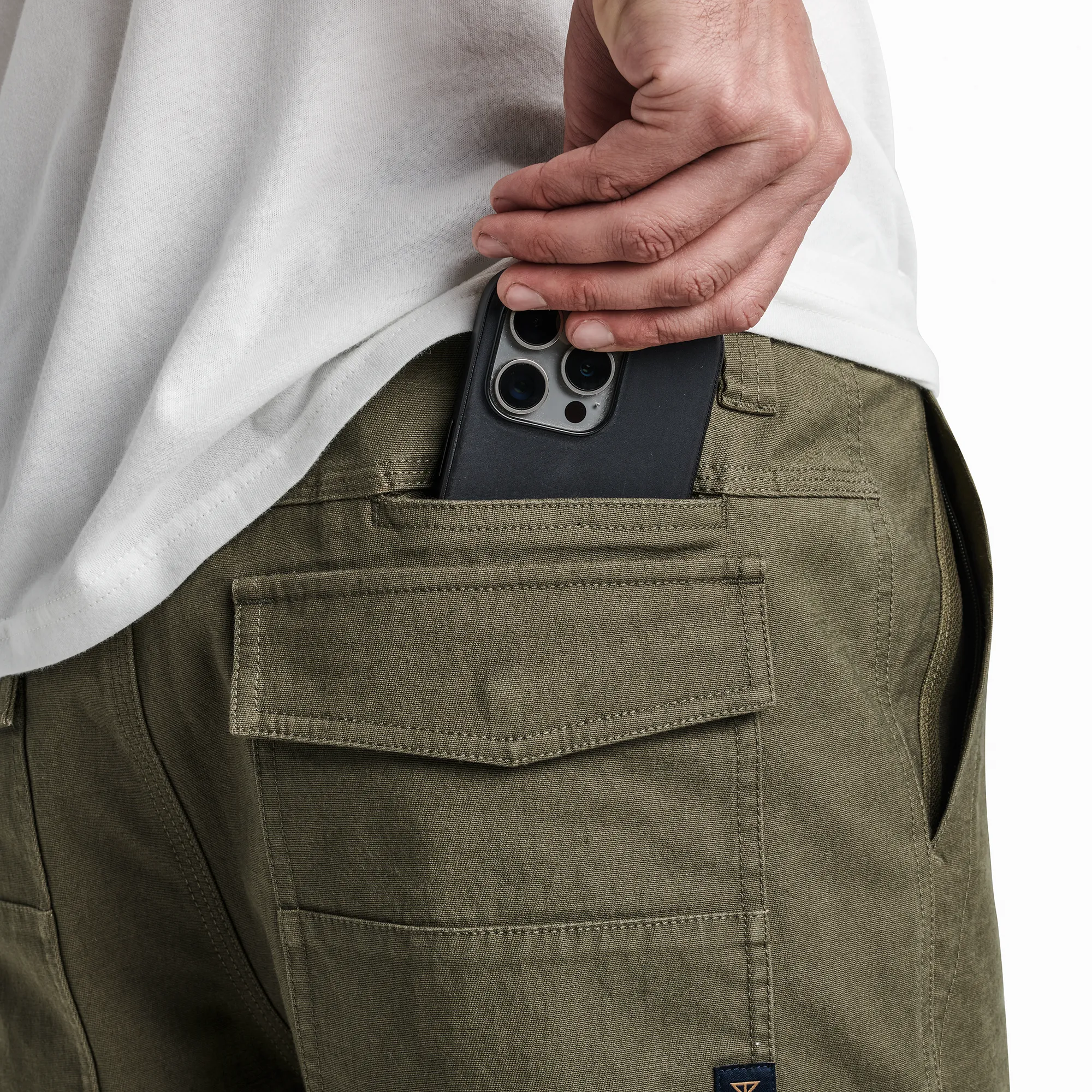 Layover Utility Shorts - Military