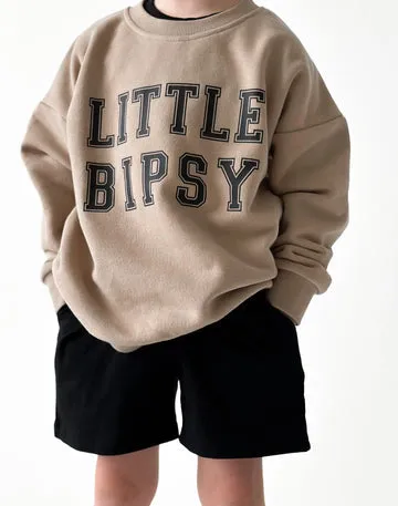 LB COLLEGIATE CREWNECK - TAN
