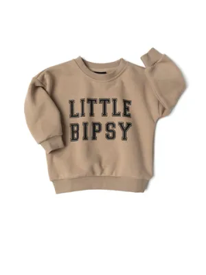 LB COLLEGIATE CREWNECK - TAN