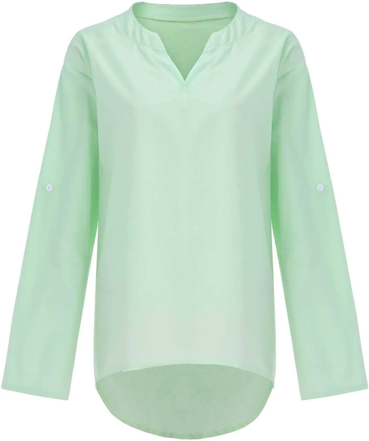 LCMTWX Womens Button Down Shirt Womens Linen Button Down Shirts Cotton Long Sleeved Blouse Blouses Dress