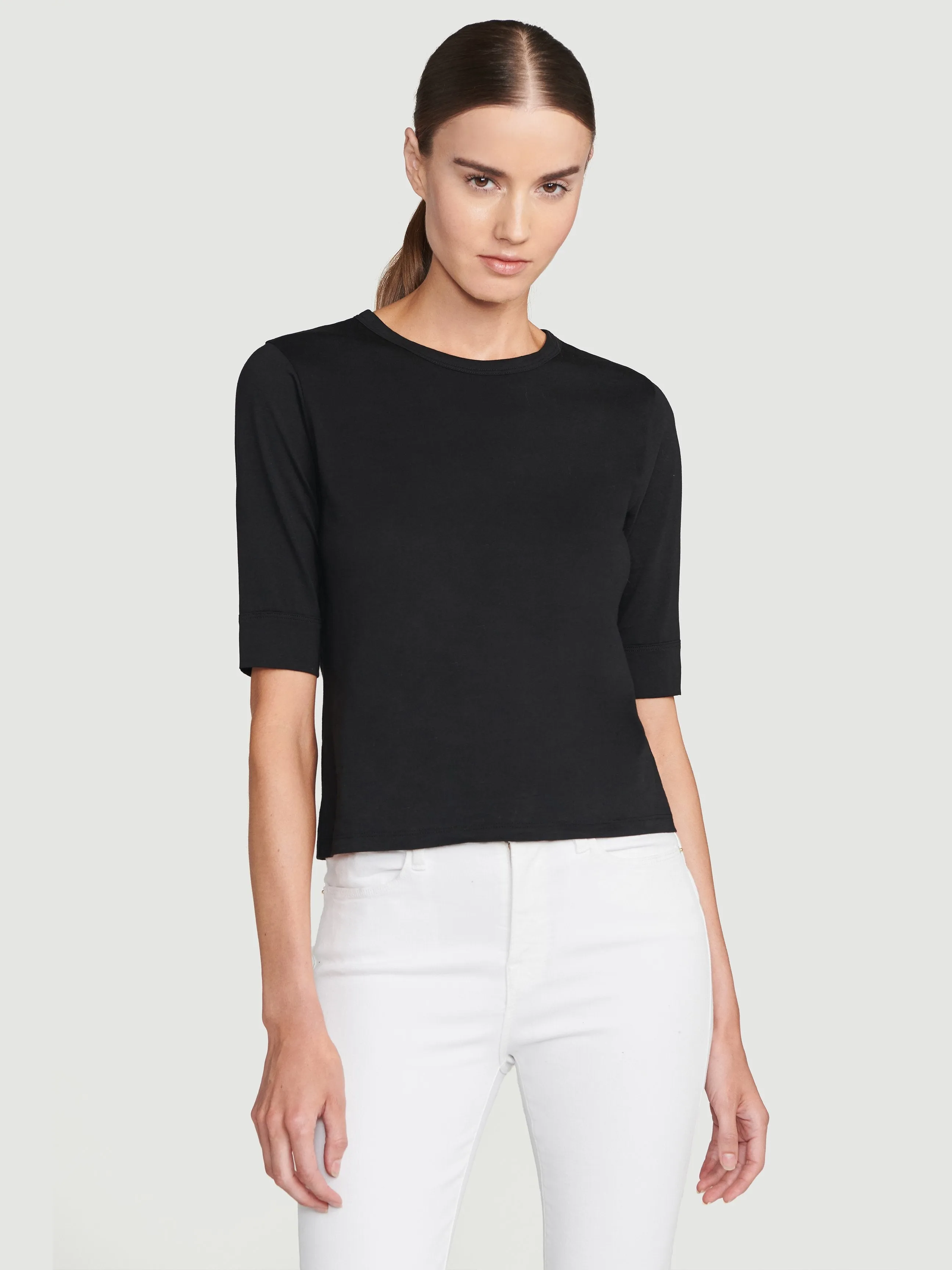 Le High Rise 70s Tee -- Noir