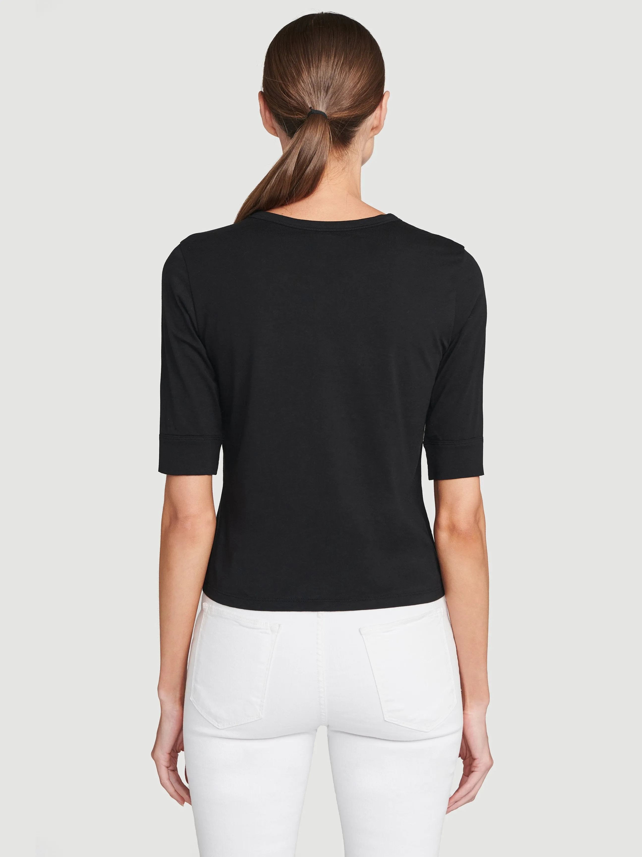 Le High Rise 70s Tee -- Noir