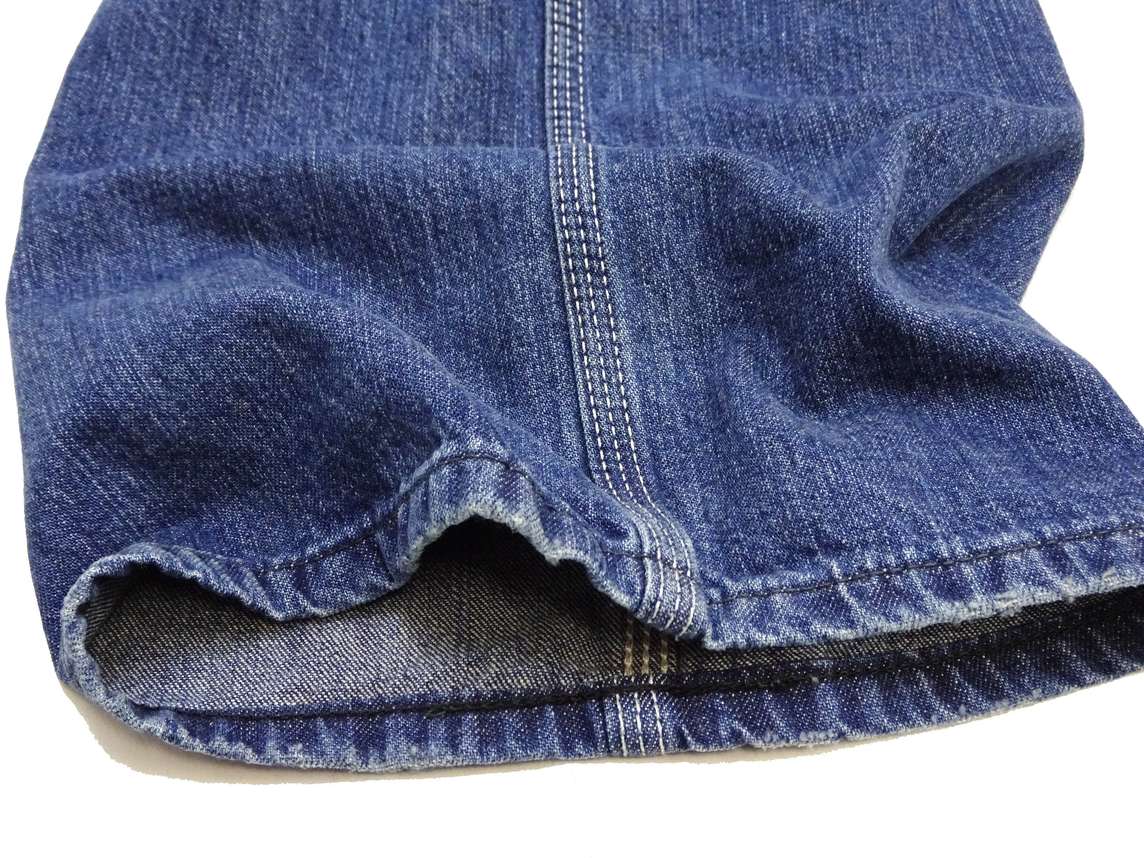 Lee Overalls Men's Casual Fashion Bib Overall High-Back LM7254 LM7254-2136 Mid-Wash Faded Blue