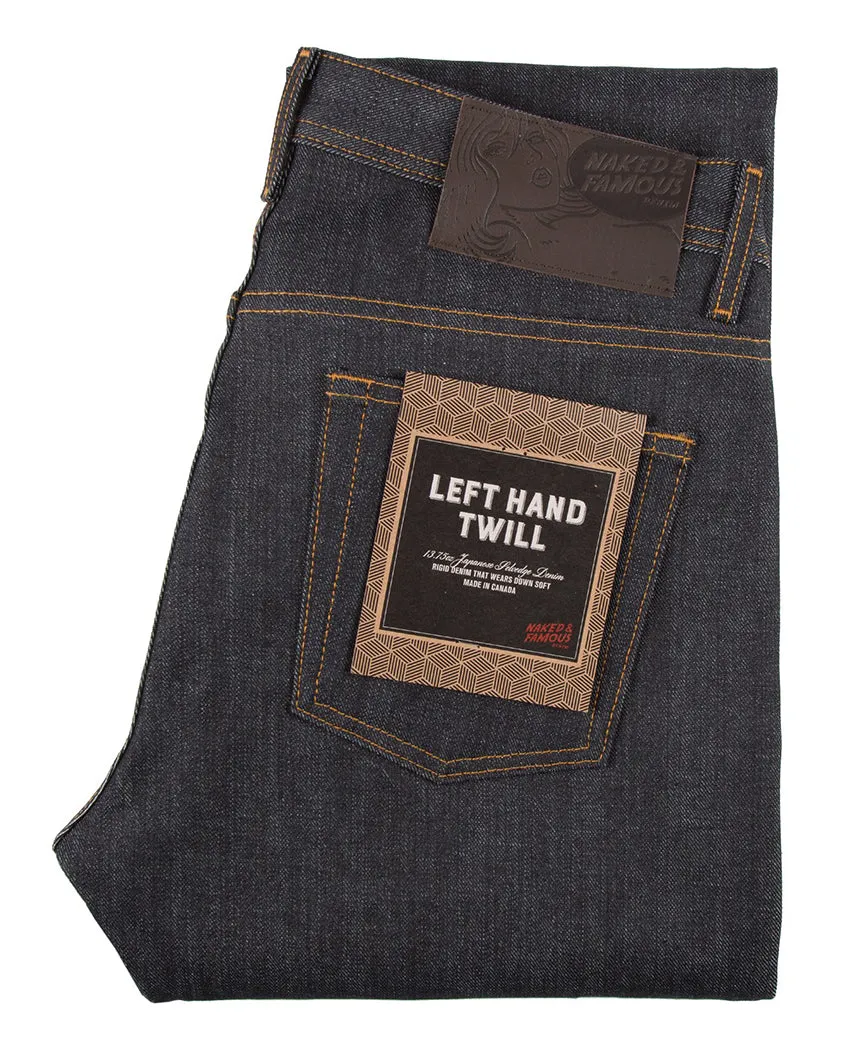 Left Hand Twill Weird Guy Denim Indigo
