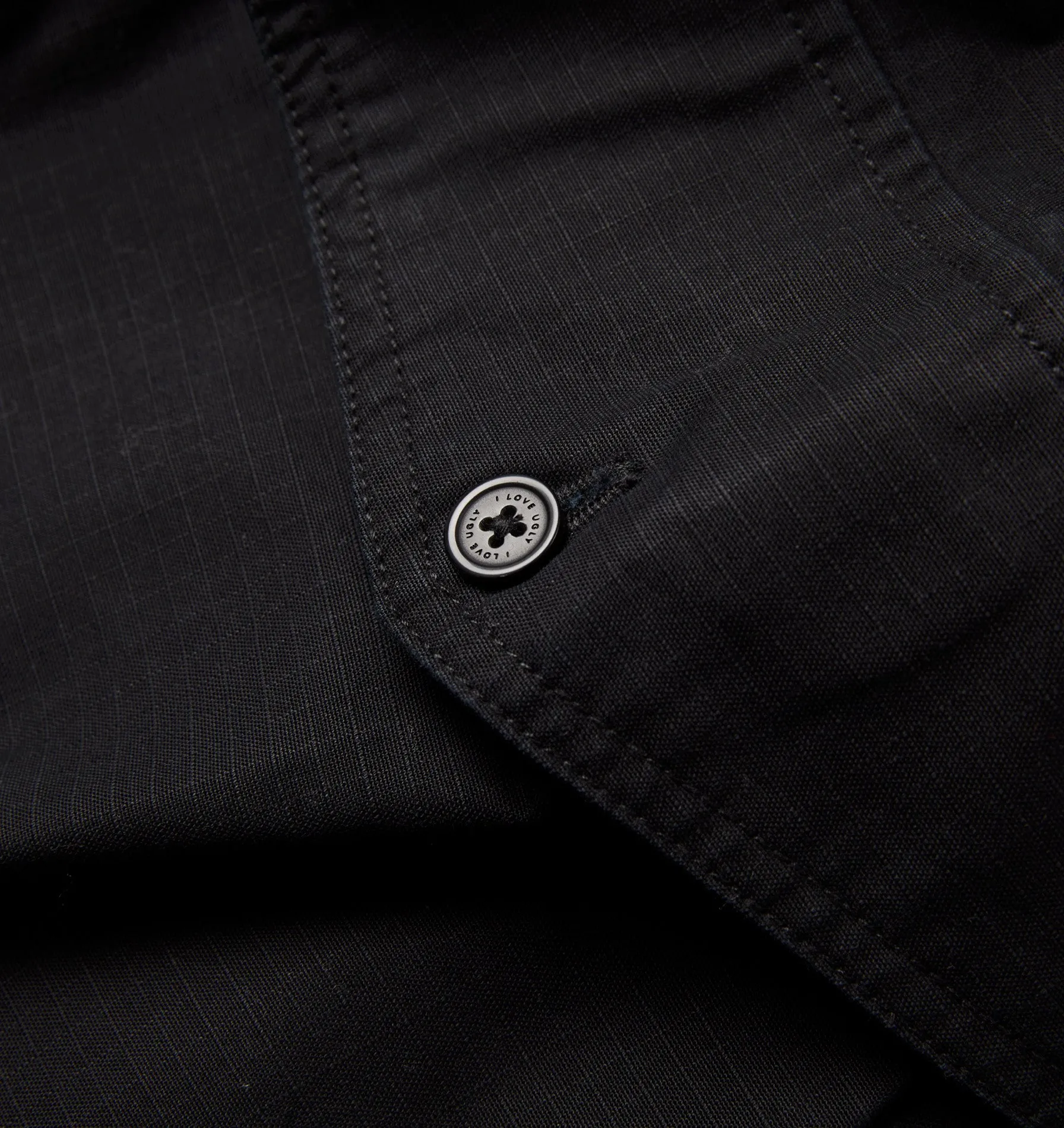 Leighton Cargo Short - Black