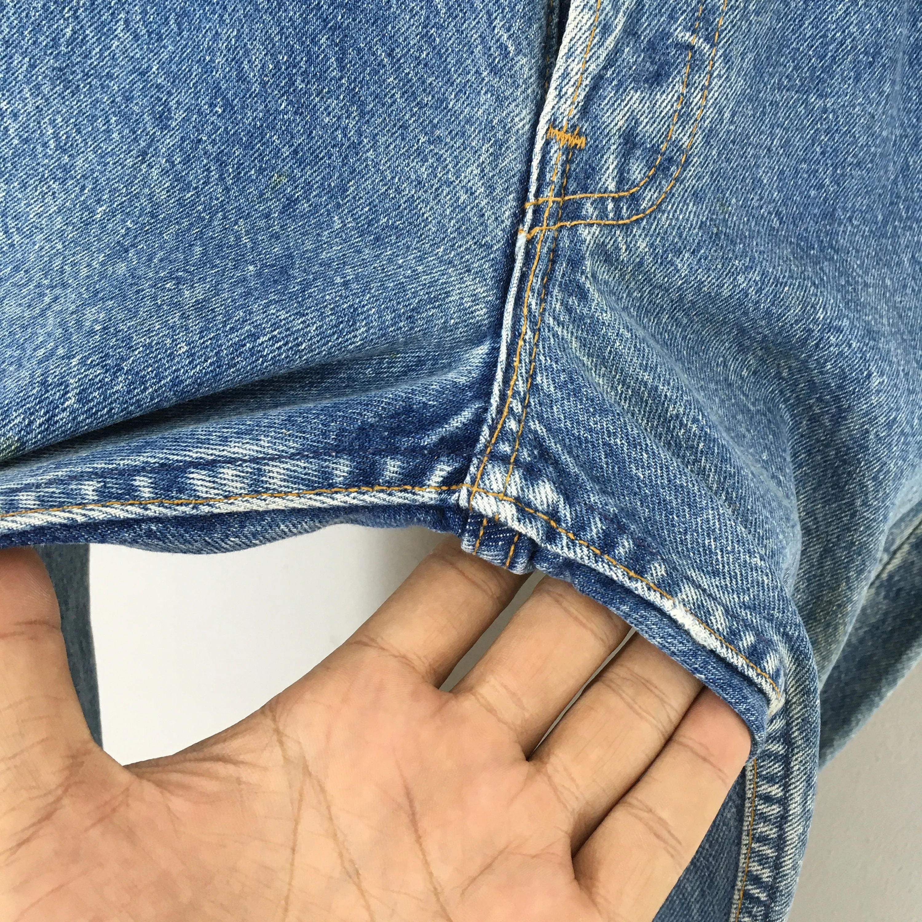 Levi's 501XX Faded Blue Stonewash Jeans Size 27x31.5