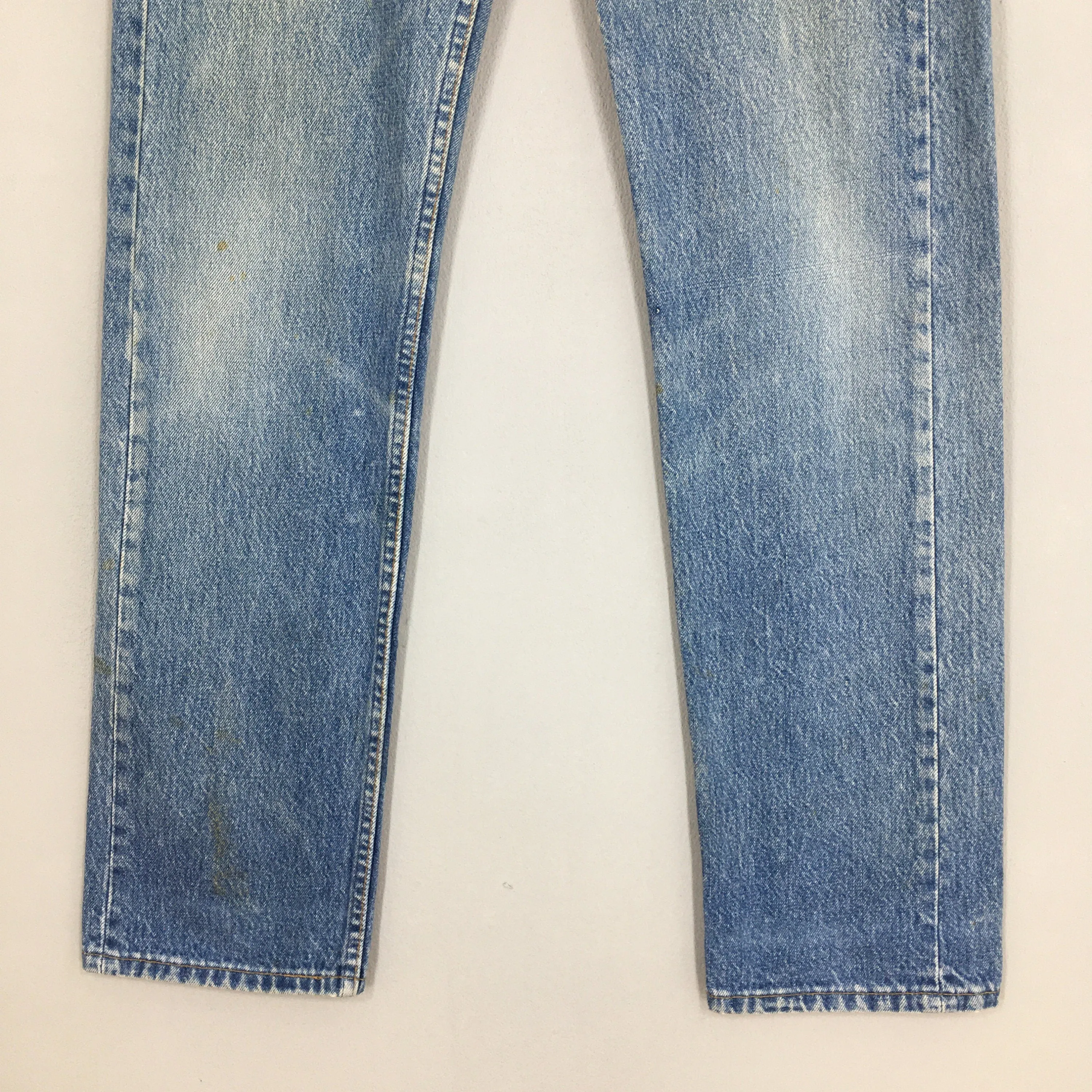 Levi's 501XX Faded Blue Stonewash Jeans Size 27x31.5