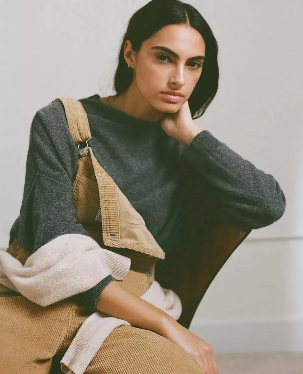 Levi's Baggy Corduroy Overalls Tan