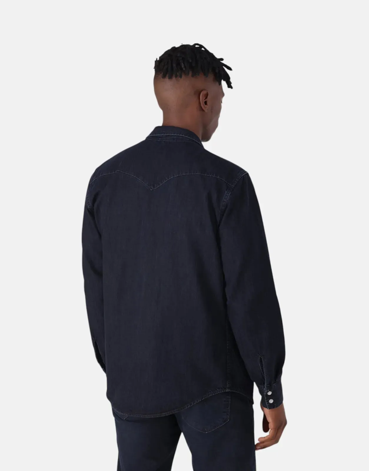 Levi's Classic Western Standard Blue Black Overdyed Shirt