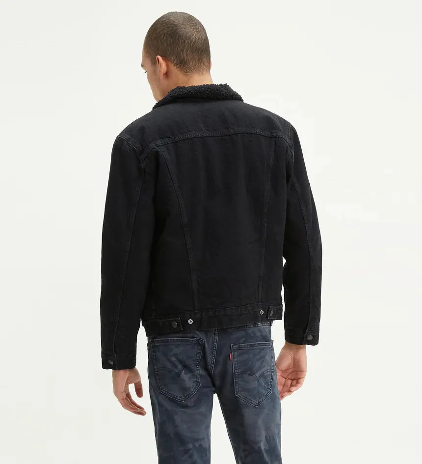 Levi's Men's Type 3 Sherpa Trucker Jacket - Berk