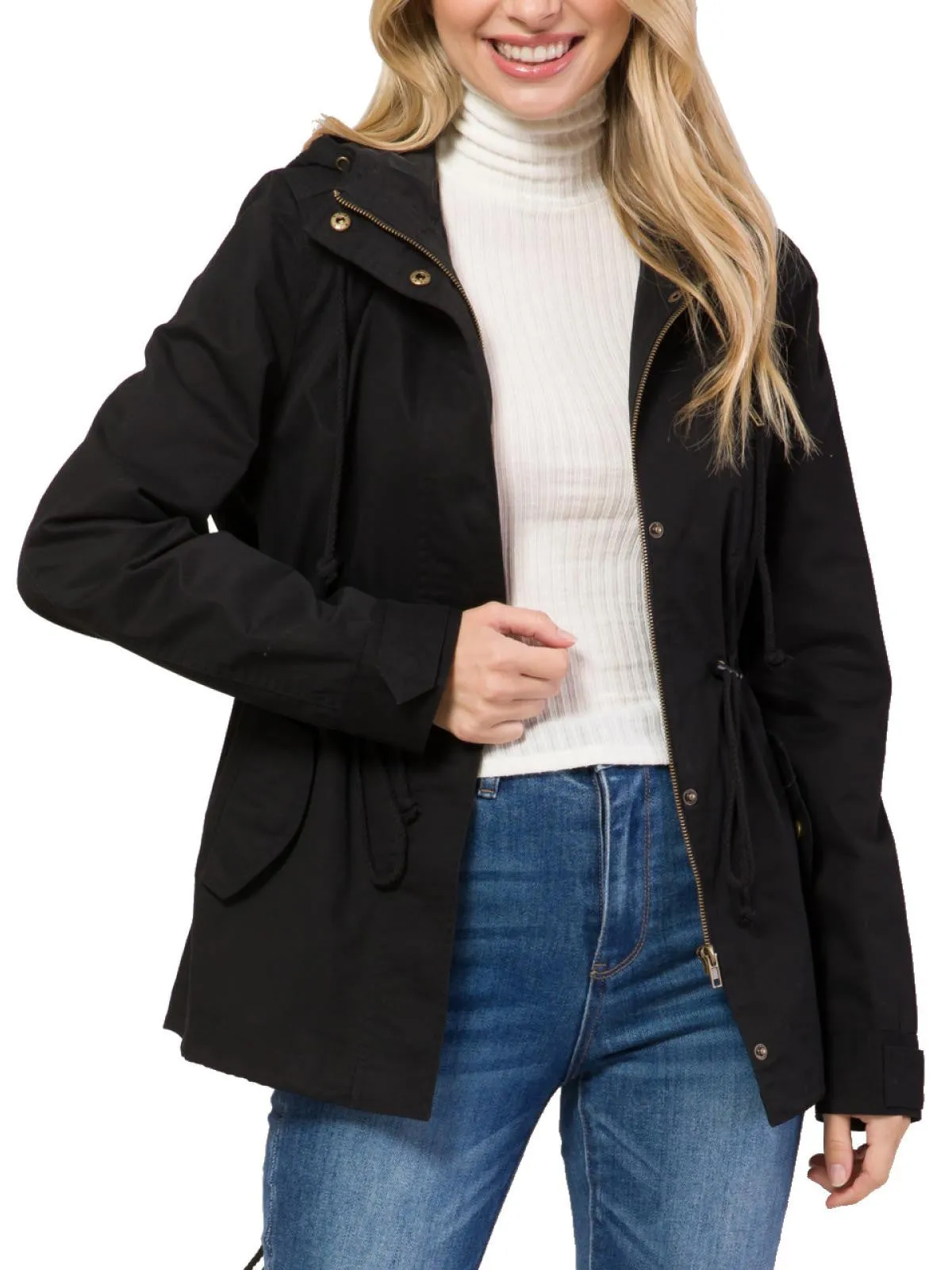 Lightweight Military Safari Anorak Utility Hoodie Jacket