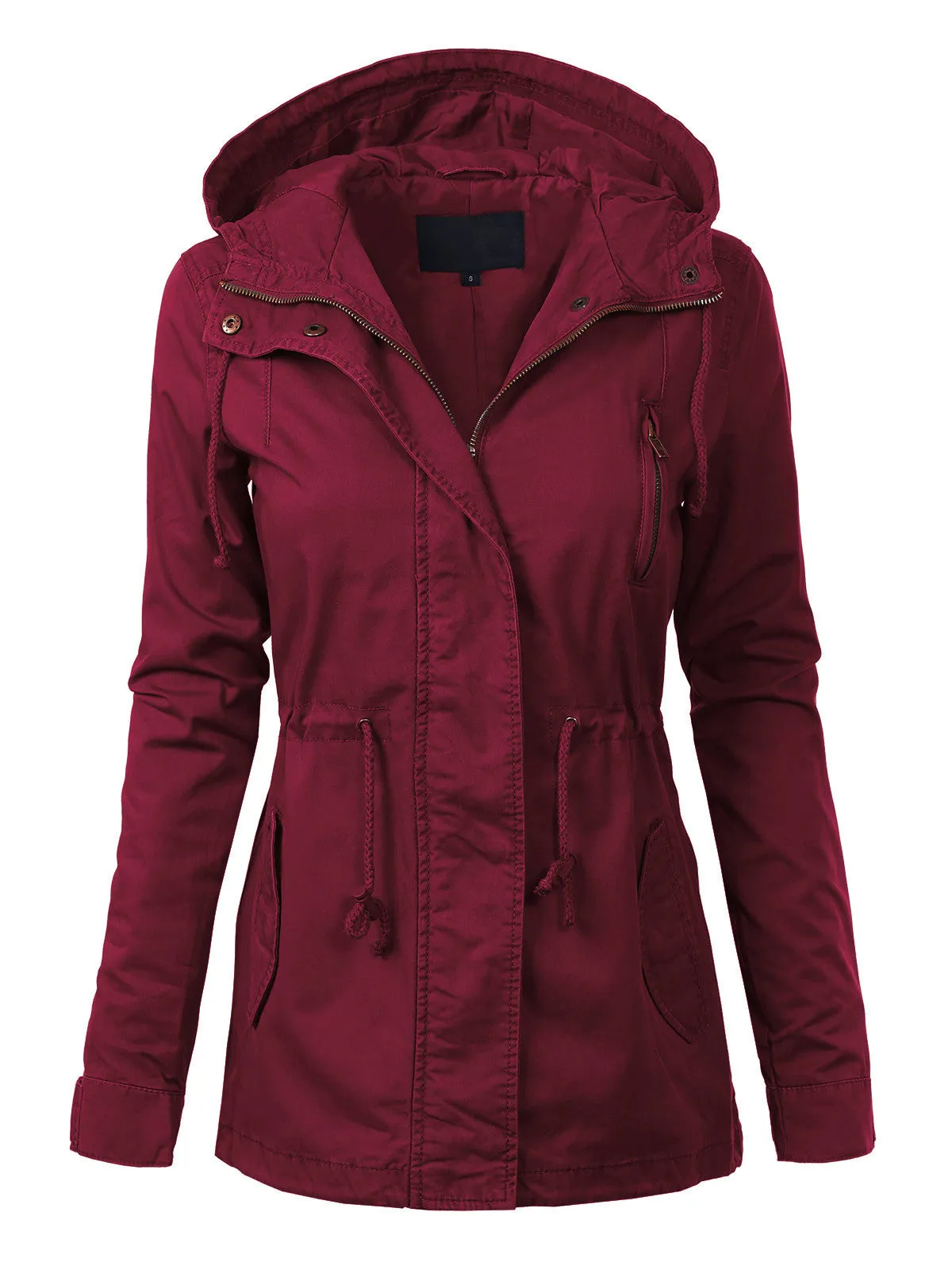 Lightweight Military Safari Anorak Utility Hoodie Jacket