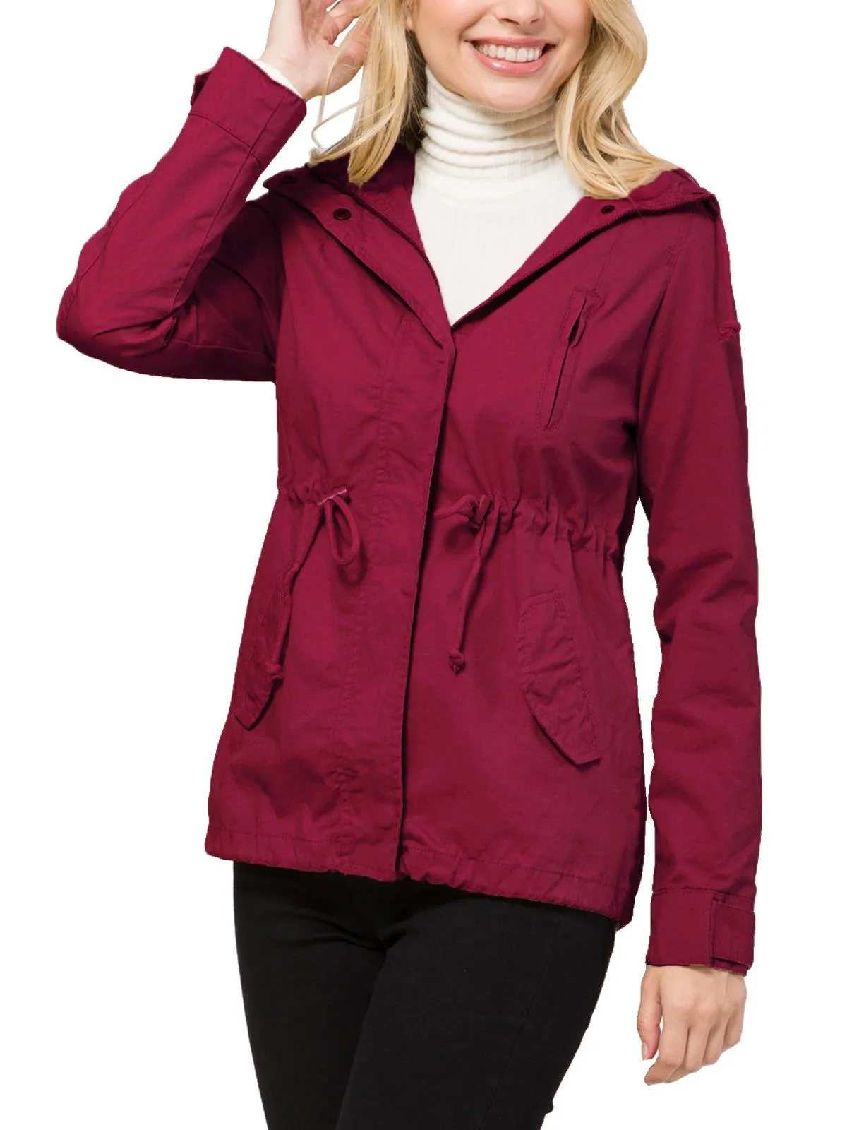 Lightweight Military Safari Anorak Utility Hoodie Jacket